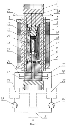 Двухкамерный газостат (патент 2467834)