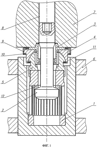 Устройство для крепления модуля бланкета на вакуумном корпусе термоядерного реактора (патент 2491663)