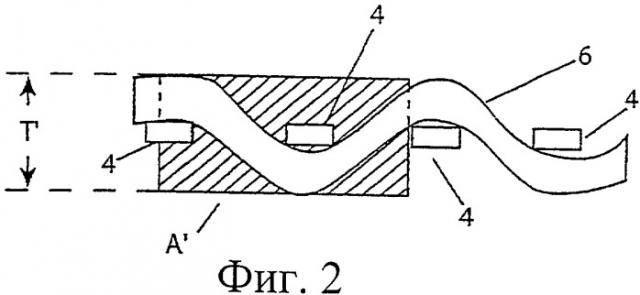 Гидроперепутывание с использованием ткани, содержащей уплощенные нити (патент 2337189)