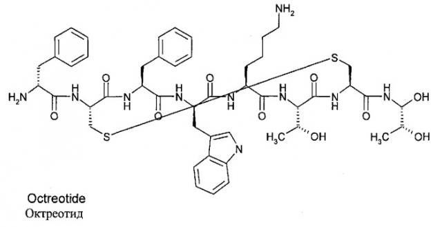 Доставка октреотида из сухих лекарственных форм (патент 2518745)