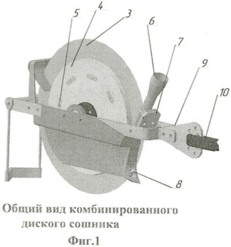 Комбинированный дисковый сошник зерновой сеялки (патент 2483517)