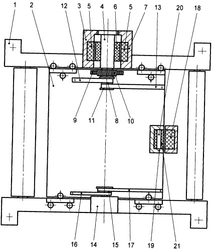 Механизм компенсации сдвига изображения в аэрофотоаппарате (патент 2336547)