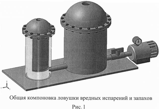 Ловушка вредных испарений и запахов (патент 2656458)