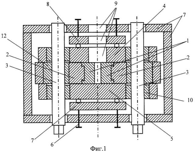 Устройство для непрерывного литья и деформации металла (патент 2351428)