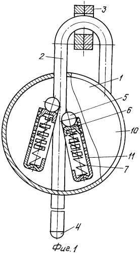 Запорно-пломбировочное устройство подвижных закрытий транспортных средств (патент 2348781)