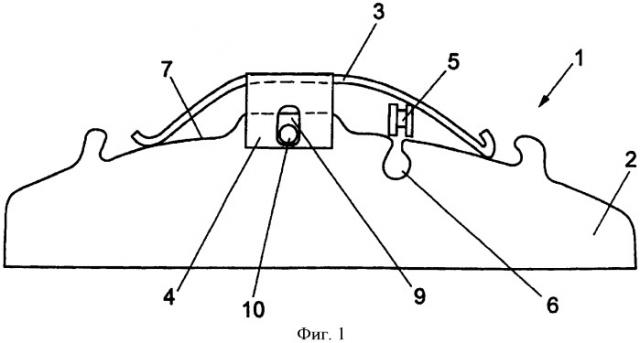 Тормозная накладка дискового тормоза (патент 2490525)