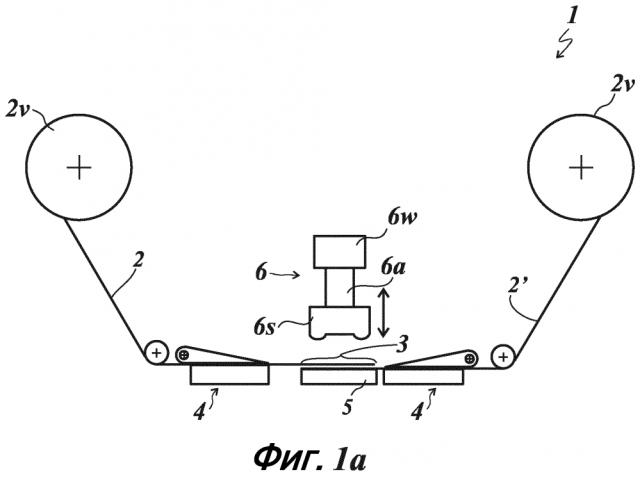 Способ и устройство для соединения пленочных полотен для переноса изображения или ламинирования (патент 2606648)