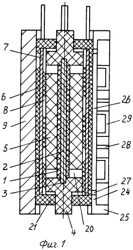 Конденсатор с двойным электрическим слоем с изоляторами и силовой плитой (патент 2262148)