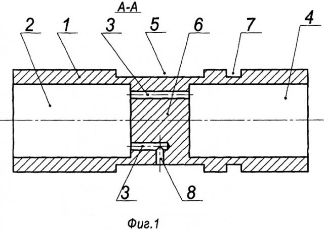 Встроенный делитель потока (патент 2313032)