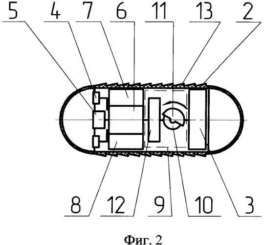 Автономное устройство зондирования желудочно-кишечного тракта (патент 2570946)