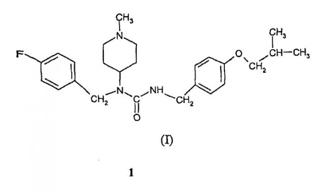 Синтез n-(4-фторбензил)-n-(1-метилпиперидин-4-ил)-n'-(4-(2-метилпропилокси)фенилметил)карбамида, а также его тартрата и кристаллических форм (патент 2417986)