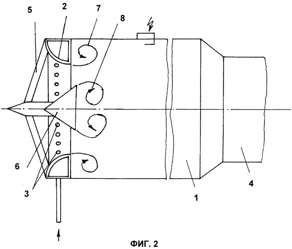 Способ повышения реактивной тяги бесклапанного пульсирующего воздушно-реактивного двигателя (патент 2429366)