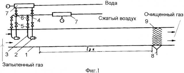 Акустическая система газопылеочистки воздушных выбросов (патент 2345818)