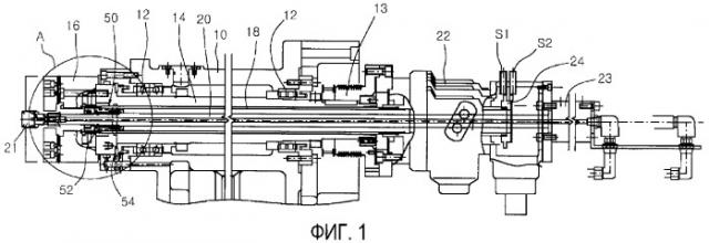 Выталкивающее обрабатываемую деталь устройство для металлорежущего станка (патент 2311267)