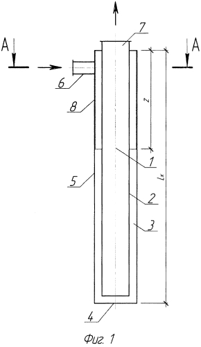 Циклонный теплообменный элемент рекуператора (патент 2566198)