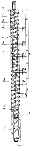 Длинномерный шнек и способ его изготовления (патент 2345942)